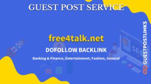Buy Guest Post on free4talk.net