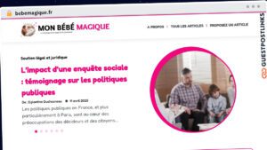 Publish Guest Post on bebemagique.fr