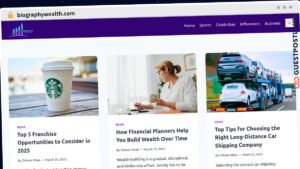 Publish Guest Post on biographywealth.com