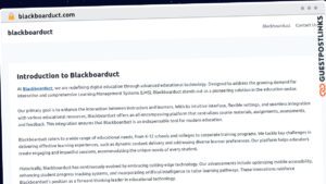Publish Guest Post on blackboarduct.com
