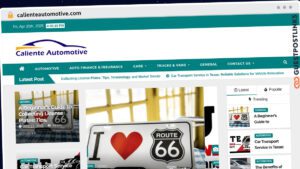 Publish Guest Post on calienteautomotive.com
