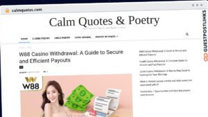 Publish Guest Post on calmquotes.com