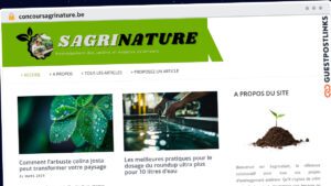 Publish Guest Post on concoursagrinature.be