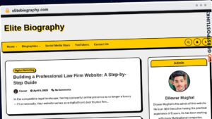Publish Guest Post on elitebiography.com