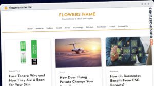 Publish Guest Post on flowersname.me