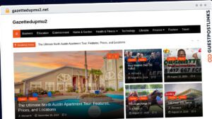 Publish Guest Post on gazettedupmu2.net