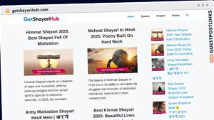 Publish Guest Post on getshayarihub.com