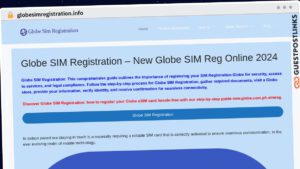 Publish Guest Post on globesimregistration.info
