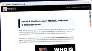 Publish Guest Post on gorlockthedestroyer.org