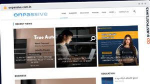 Publish Guest Post on onpassive.com.in