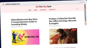 Publish Guest Post on onthisveryspot.org