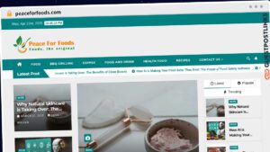 Publish Guest Post on peaceforfoods.com