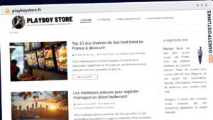 Publish Guest Post on playboystore.fr