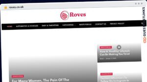 Publish Guest Post on roves.co.uk