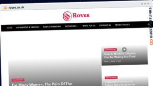 Publish Guest Post on roves.co.uk