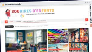 Publish Guest Post on souriresdenfants.be