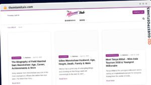 Publish Guest Post on themiamitale.com