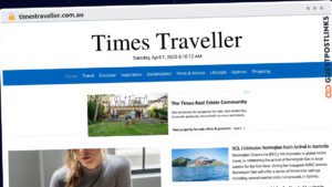 Publish Guest Post on timestraveller.com.au