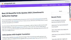 Publish Guest Post on urduquotepk.com