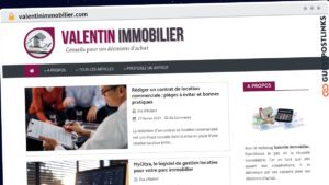 Publish Guest Post on valentinimmobilier.com