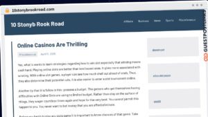 Publish Guest Post on 10stonybrookroad.com