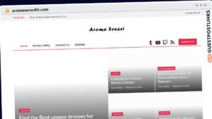 Publish Guest Post on aromasenseiht.com