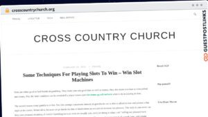 Publish Guest Post on crosscountrychurch.org