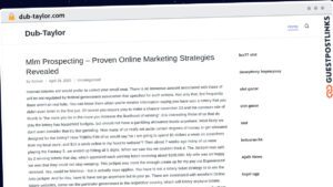 Publish Guest Post on dub-taylor.com