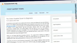 Publish Guest Post on firstwatertown.org