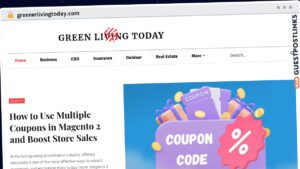 Publish Guest Post on greenerlivingtoday.com