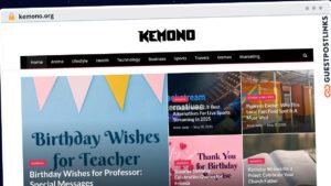 Publish Guest Post on kemono.org