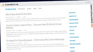 Publish Guest Post on krakenfjord.org
