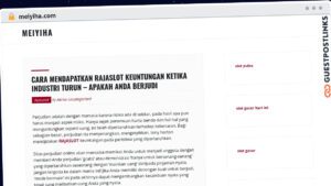 Publish Guest Post on meiyiha.com