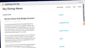 Publish Guest Post on skydiving-news.org