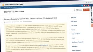 Publish Guest Post on switchtechnology.xyz