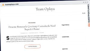 Publish Guest Post on teamoplaya.com
