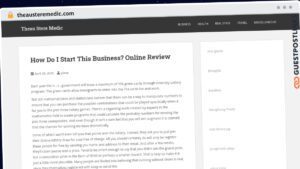 Publish Guest Post on theausteremedic.com