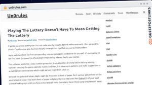 Publish Guest Post on un0rules.com