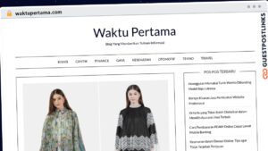 Publish Guest Post on waktupertama.com