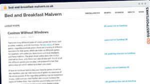 Publish Guest Post on bed-and-breakfast-malvern.co.uk
