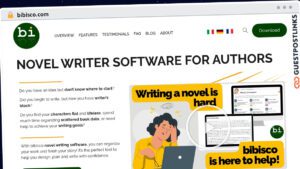 Publish Guest Post on bibisco.com