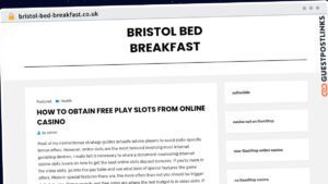 Publish Guest Post on bristol-bed-breakfast.co.uk