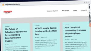 Publish Guest Post on captionsbuzz.com