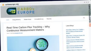 Publish Guest Post on carboeurope.org