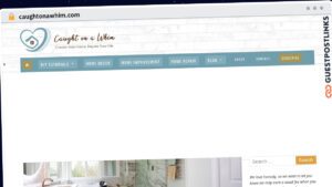 Publish Guest Post on caughtonawhim.com