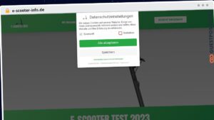 Publish Guest Post on e-scooter-info.de
