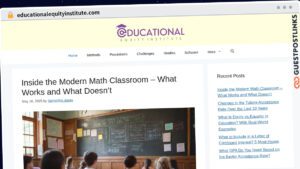 Publish Guest Post on educationalequityinstitute.com