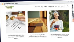 Publish Guest Post on greenecodream.com