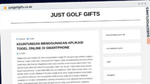 Publish Guest Post on justgolfgifts.co.uk