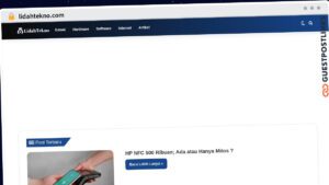 Publish Guest Post on lidahtekno.com